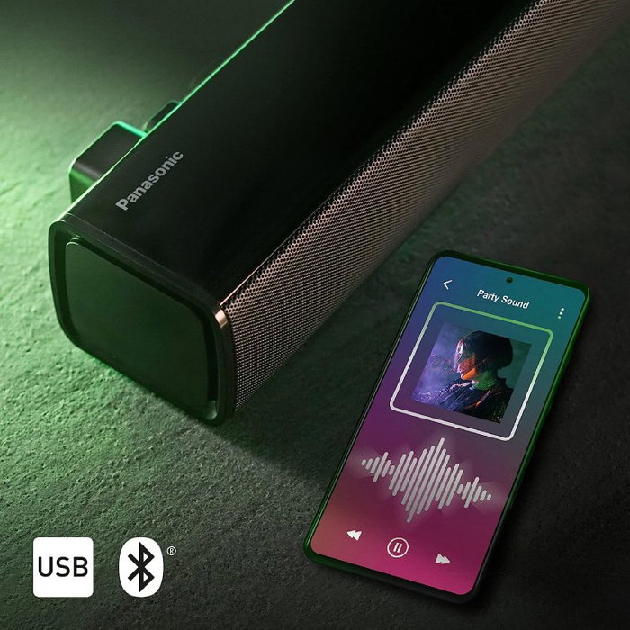 Panasonic SC-HTB100 Barra de Sonido con Bluetooth y 45 W